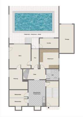 Grundriss Kellergeschoss