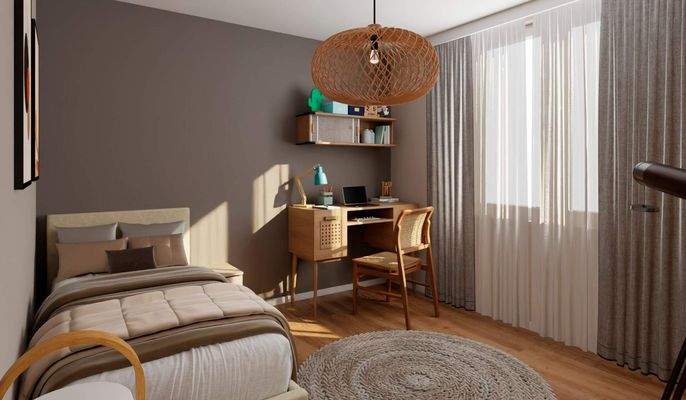 Platz für Ihre Wohnideen - ob Gästezimmer, Homeoff