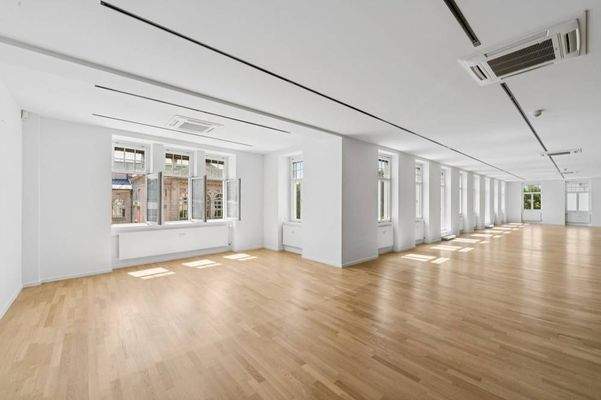 Lichtdurchflutete Räume