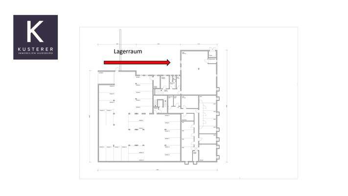 Grundriss Lagerraum