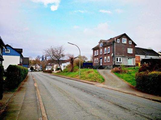 Straße Westrichtung