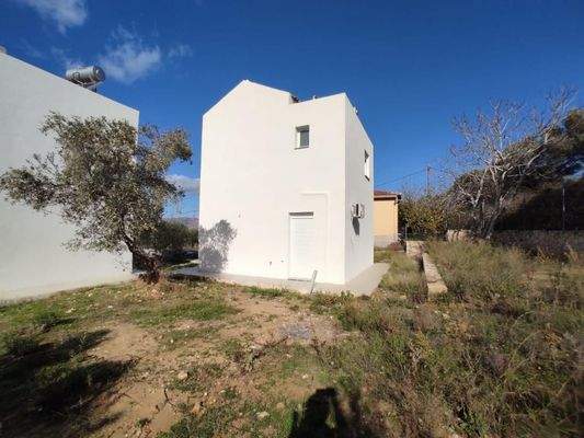 Kreta, Dramia: Einfamilienhaus mit Meerblick und Pool zu verkaufen