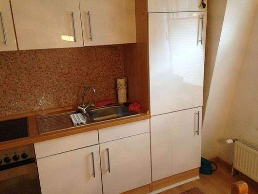 Blick in eine der Küchen