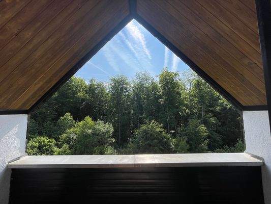 Ausblick Loggia Zimmer Beispiel