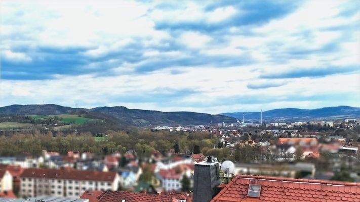 Blick Richtung Saalfeld