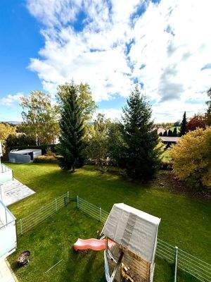 Blick von der Dachterrasse  