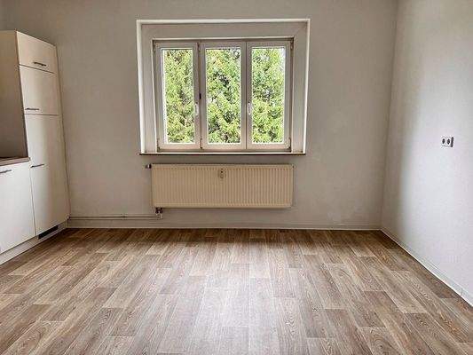 Küche mit Einbauküche