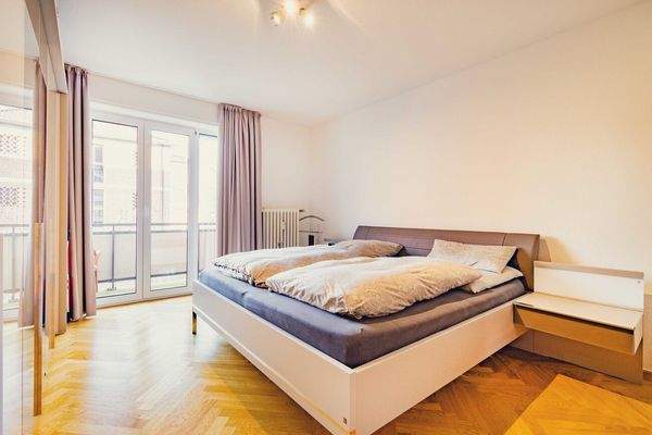 Schlafzimmer mit 22 m² Fläche 