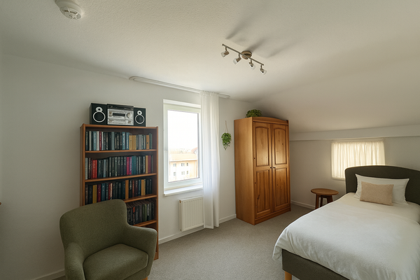 Wohnbeispiel Schlafzimmer 3 KI generiert 