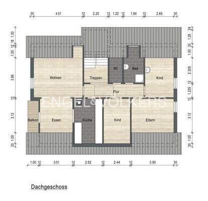 Grundriss Obergeschoss