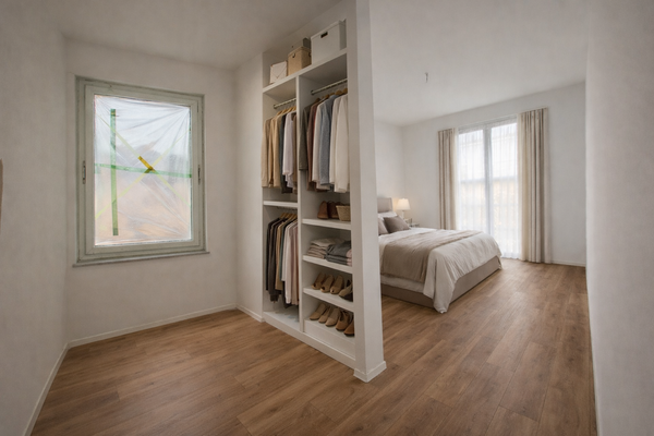 Schlafzimmer - Visualisierung