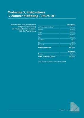 Wohnung 3 EG Wfl. und Nutzfläche