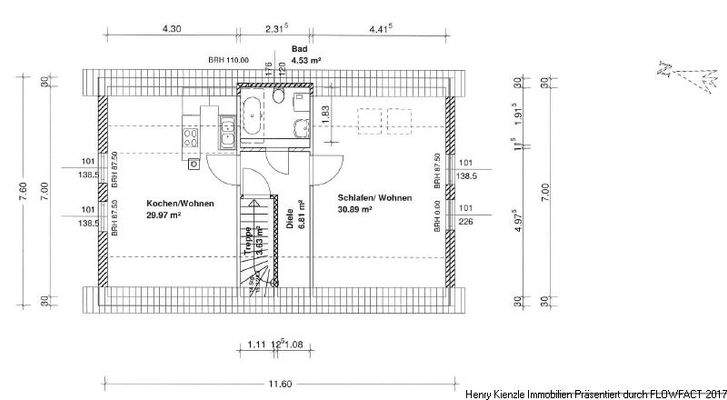 Grundriss Dachgeschoss