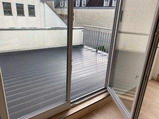 Terrasse am Schlafzimmer