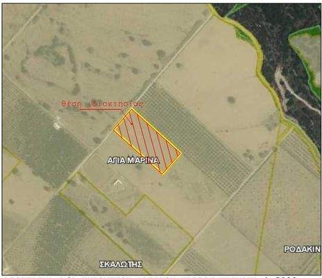 Kreta, Skaloti: Großes Baugrundstück mit Meer- und Bergblick an der Südküste