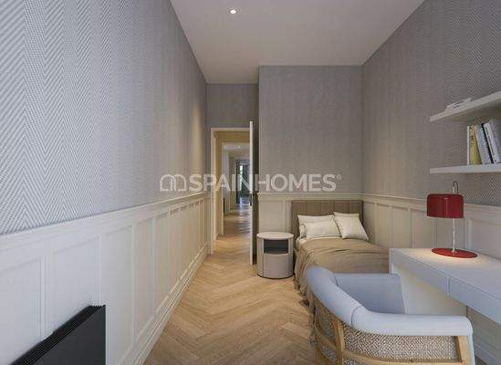 Renovated Flat in a Prime Location in Eixample Barcelona