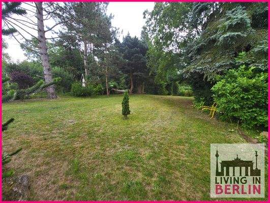 hinterer Teil des Grundstückes