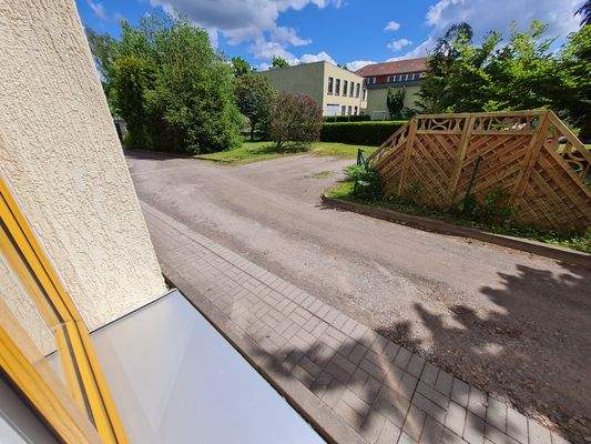 Blick aus dem Fenster