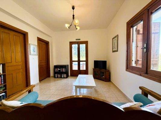 Kreta, Plaka bei Chania – Geräumige Villa mit Pool, Studio und Panoramablick aufs Meer