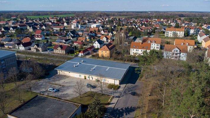 Blick von Parkplätze