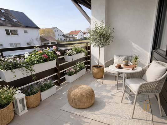 Balkon visualisiert