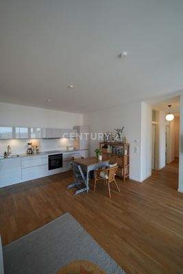 offene Küche im Wohnbereich