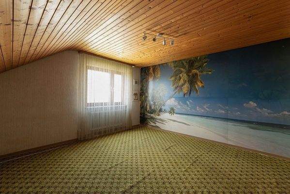 Kinderzimmer im Dachgeschoss