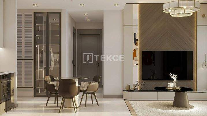 Apartments in a Mixed-Project with Pool in Ankara Sincan