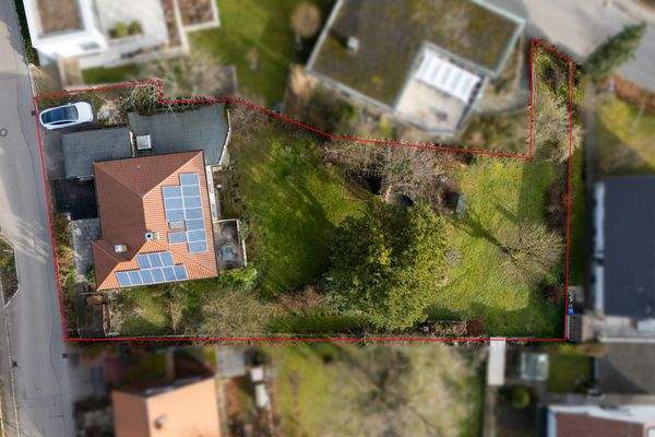 Draufsicht Grundstück