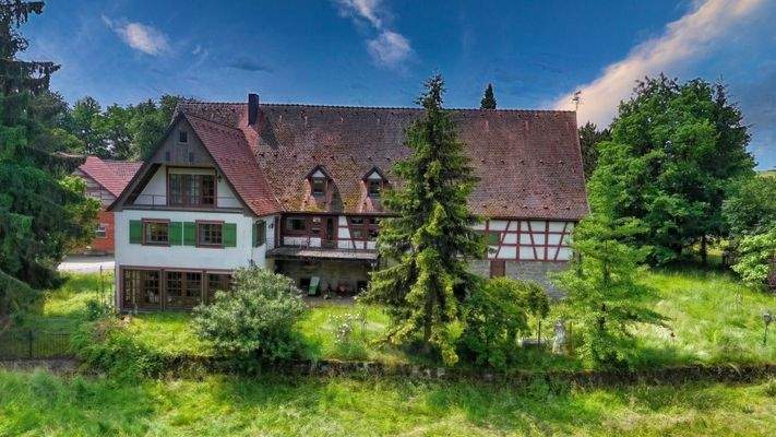 Haupthaus von hinten