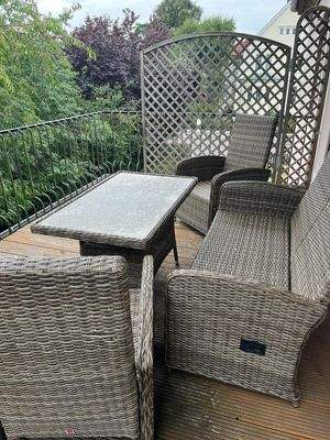 Die Terrasse im 1.OG