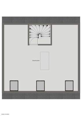 Grundriss Dachgeschoss