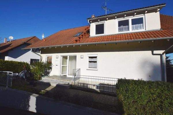 Hausansicht, Eingang 