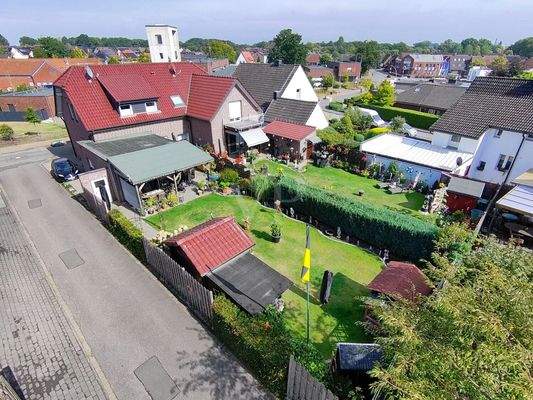 Ansicht Garten Steinkamp 13+15