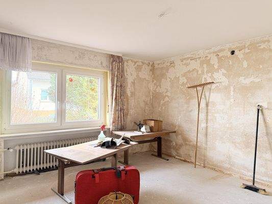 Schlafzimmer im Souterrain