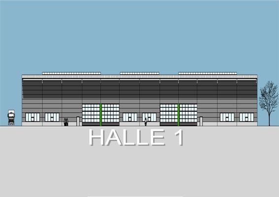 Ansicht Halle 1