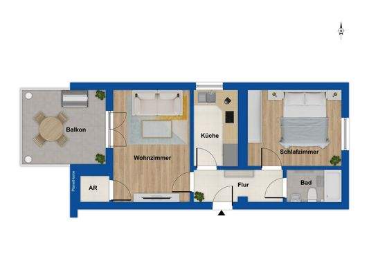 Grundriss Erdgeschoss