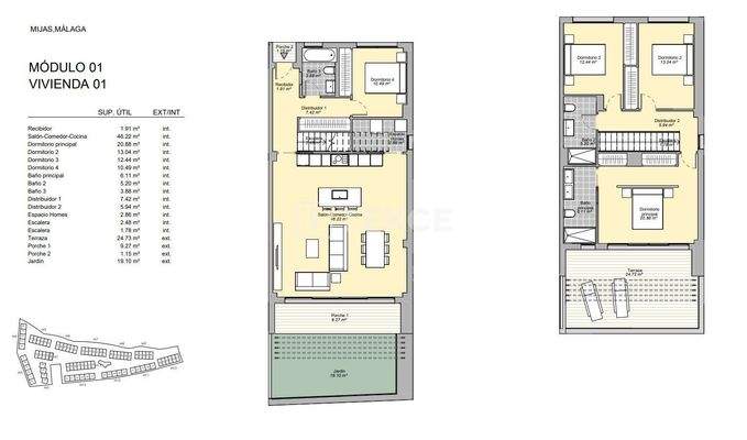 Stylish Villas Interwined the Nature in Mijas Costa del Sol