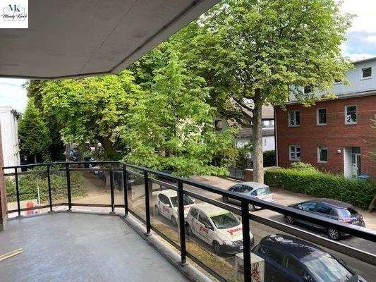 Blick zur Nebenstraße