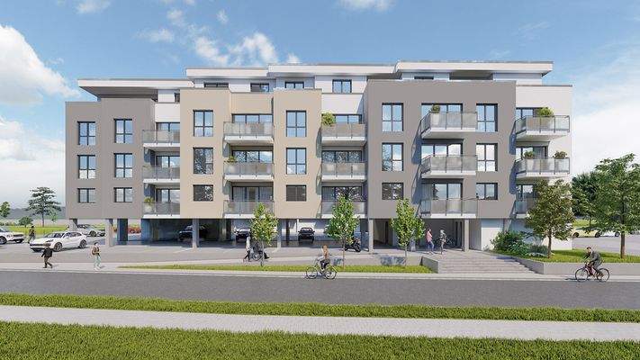 QAR Strassenansicht Haus B