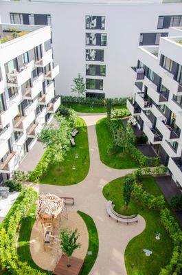 Ausblick in den Innehof