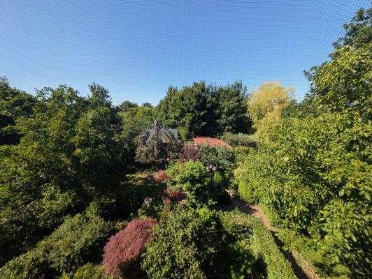 Ausblick auf dem Schlafzimmer Fenster