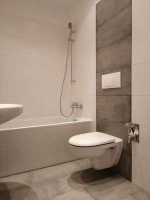 Badezimmer mit Wanne