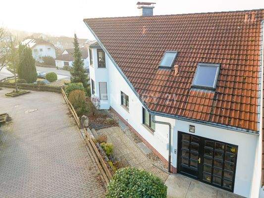 Hausansicht Eingang EG