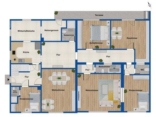 Grundriss Erdgeschoss