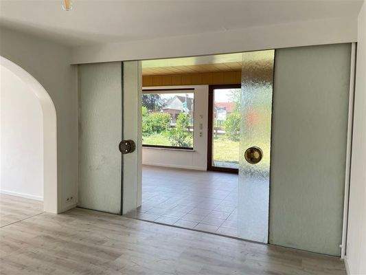 Whg. 1 EG_Glas - Schiebetüren zum Wintergarten 