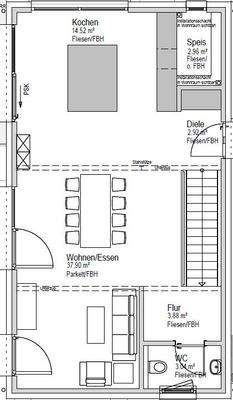 Grundriss Erdgeschoß