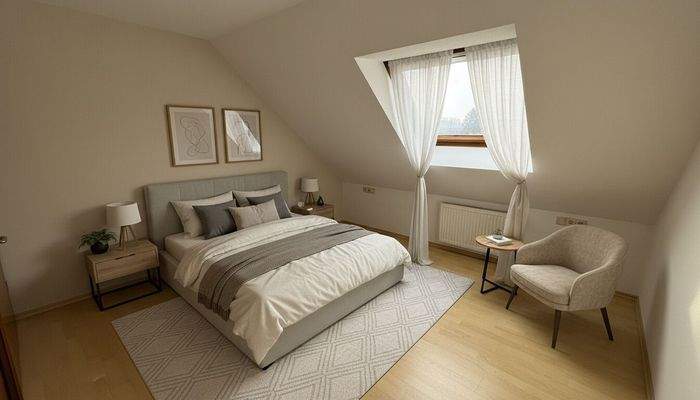 Schlafzimmer - Wohnbeispiel