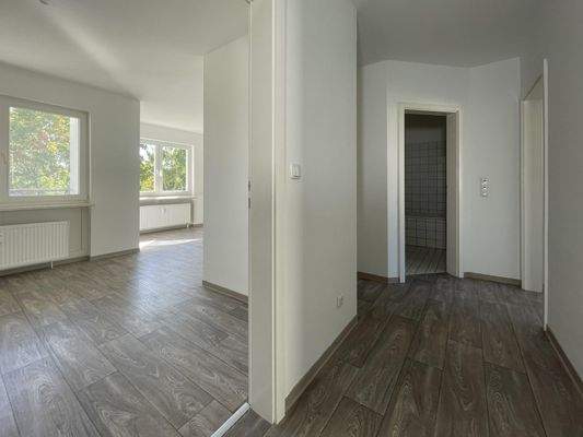 Blick vom Eingangsbereich