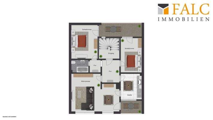 Grundriss Vorderhaus 